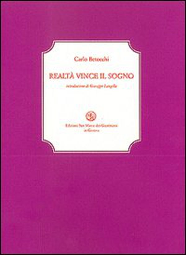 Realtà vince il sogno - Librerie.coop Realtà vince il sogno - Librerie.coop