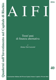 AIFI 40/2016. Trent'anni di finanza alternativa - Librerie.coop