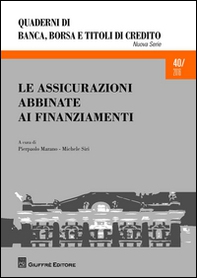 Le assicurazioni abbinate ai finanziamenti - Librerie.coop
