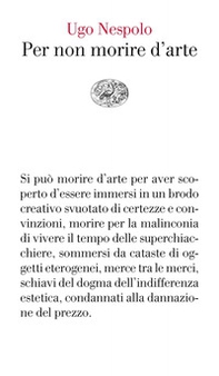 Per non morire d'arte - Librerie.coop Per non morire d'arte - Librerie.coop