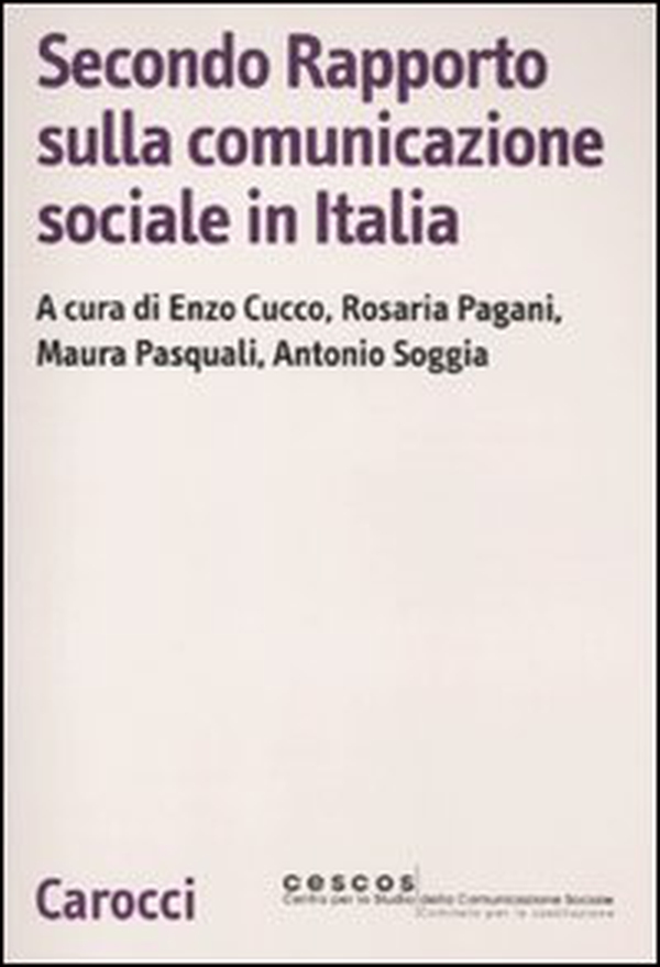 Secondo rapporto sulla comunicazione sociale in Italia - Librerie.coop Secondo rapporto sulla comunicazione sociale in Italia - Librerie.coop