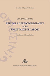 Epistola sermoneggiante alla Società degli Apoti - Librerie.coop