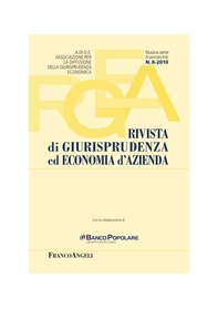 Rivista di Giurisprudenza ed Economia d'Azienda N. 8/2010 - Librerie.coop Rivista di Giurisprudenza ed Economia d'Azienda N. 8/2010 - Librerie.coop