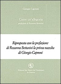 Come un'allegoria - Librerie.coop Come un'allegoria - Librerie.coop