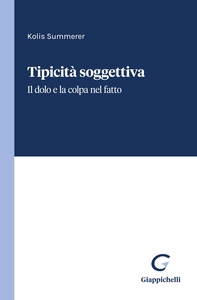 Tipicità soggettiva - e-Book - Librerie.coop Tipicità soggettiva - e-Book - Librerie.coop