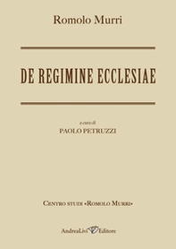 De regimine ecclesiae - Librerie.coop De regimine ecclesiae - Librerie.coop