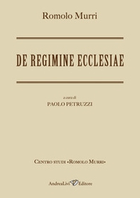 De regimine ecclesiae - Librerie.coop