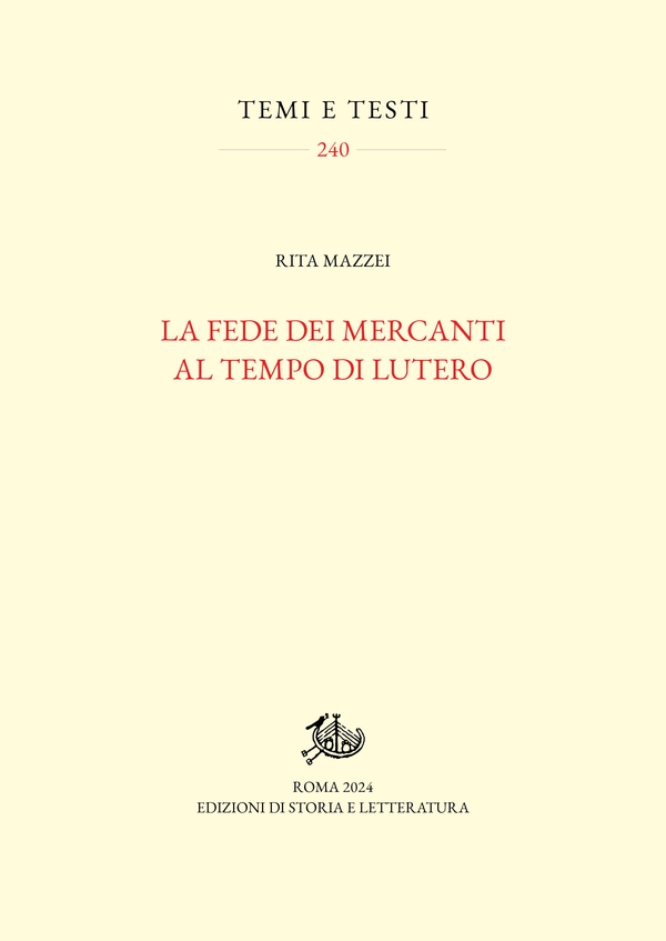 La fede dei mercanti al tempo di Lutero - Librerie.coop