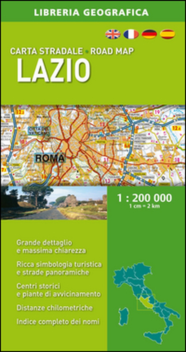 Lazio 1:200.000 - Librerie.coop Lazio 1:200.000 - Librerie.coop