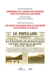 Mémoire du comité de défense des victimes du fascism - Librerie.coop