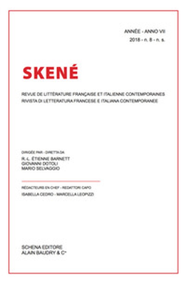 Skené. Rivista di letteratura francese e italiana contemporanee-Revue de littérature française et italienne contemporaines - Librerie.coop Skené. Rivista di letteratura francese e italiana contemporanee-Revue de littérature française et italienne contemporaines - Librerie.coop
