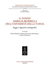 Il fondo Amelia Rosselli dell'Università della Tuscia. Saggi e apparati catalografici - Librerie.coop Il fondo Amelia Rosselli dell'Università della Tuscia. Saggi e apparati catalografici - Librerie.coop