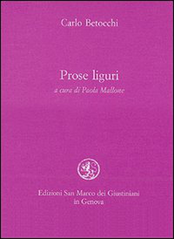 Prose liguri - Librerie.coop Prose liguri - Librerie.coop