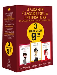 3 grandi classici: L'amante di Lady Chatterley-I Malavoglia-Divina commedia - Librerie.coop 3 grandi classici: L'amante di Lady Chatterley-I Malavoglia-Divina commedia - Librerie.coop