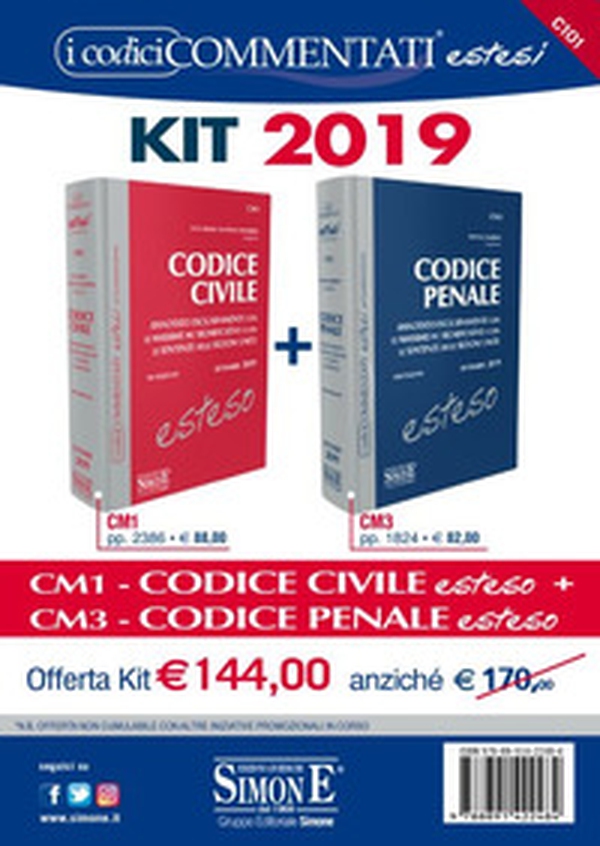 Codice civile esteso-Codice penale esteso. Annotati esclusivamente con le massime più significative e con le sentenze delle Sezioni Unite - Librerie.coop Codice civile esteso-Codice penale esteso. Annotati esclusivamente con le massime più significative e con le sentenze delle Sezioni Unite - Librerie.coop