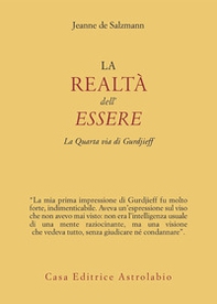 La realtà dell'essere. La quarta via di Gurdjieff - Librerie.coop La realtà dell'essere. La quarta via di Gurdjieff - Librerie.coop
