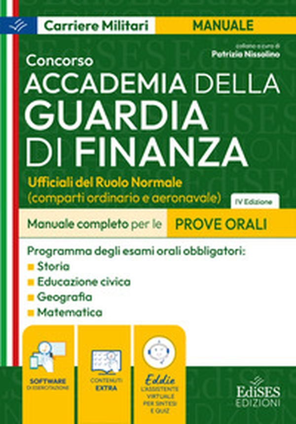 Concorso accademia Guardia di Finanza: manuale per le prove orali - Librerie.coop