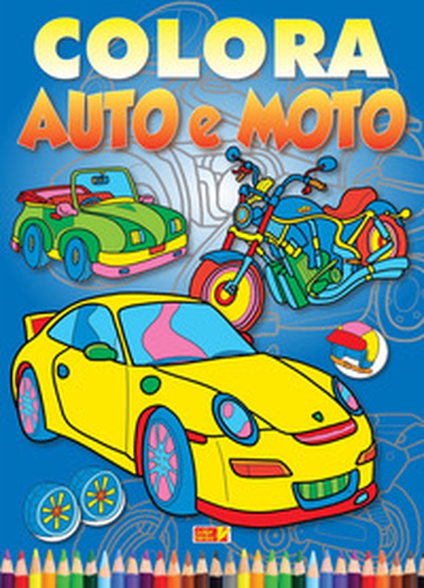 Colora auto e moto - Librerie.coop Colora auto e moto - Librerie.coop