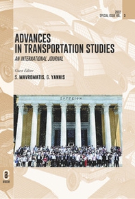 Advances in transportation studies. An international journal. Special issue - Vol. 3 - Librerie.coop