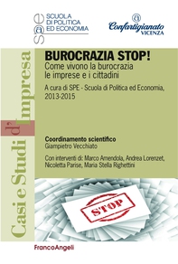 Burocrazia stop! Come vivono la burocrazia le imprese e i cittadini - Librerie.coop Burocrazia stop! Come vivono la burocrazia le imprese e i cittadini - Librerie.coop