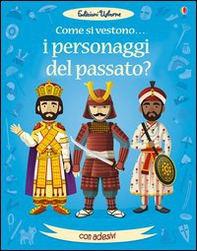 Come si vestono i personaggi del passato? Con adesivi - Librerie.coop