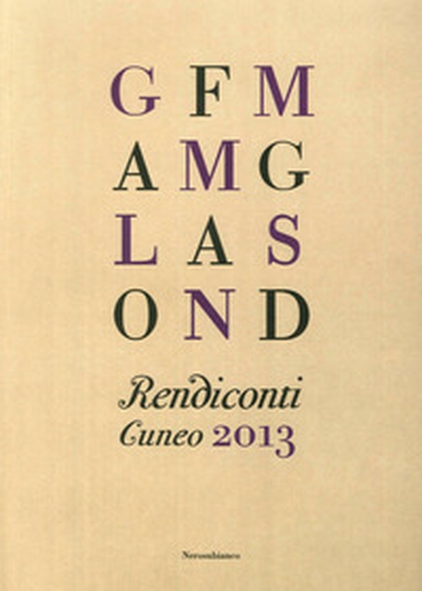 Rendiconti. Cuneo 2013 - Librerie.coop Rendiconti. Cuneo 2013 - Librerie.coop