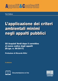 L'applicazione dei criteri ambientali minimi negli appalti pubblici - Librerie.coop
