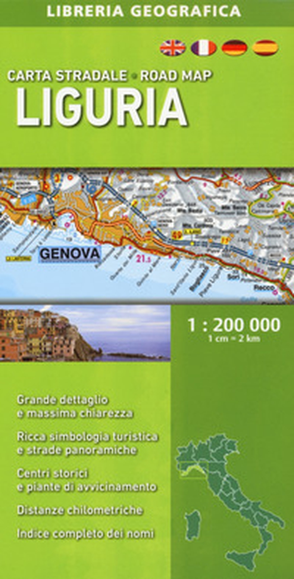 Liguria 1:200.000 - Librerie.coop Liguria 1:200.000 - Librerie.coop