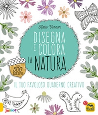Disegna e colora la natura. Con adesivi - Librerie.coop
