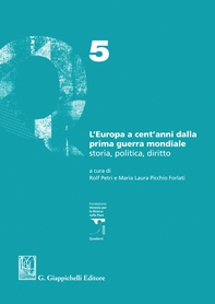 L'Europa a cent'anni dalla Prima guerra mondiale - e-Book - Librerie.coop L'Europa a cent'anni dalla Prima guerra mondiale - e-Book - Librerie.coop