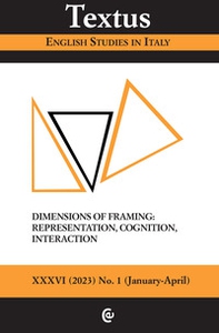 Textus. English studies in Italy - Vol. 1 - Librerie.coop