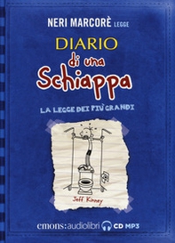 Diario di una schiappa. La legge dei più grandi letto da Neri Marcorè. Audiolibro. CD Audio formato MP3 - Librerie.coop