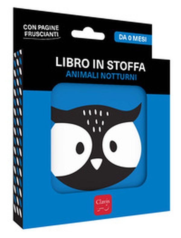 Animali notturni. Libro in stoffa - Librerie.coop