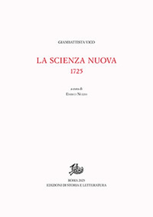 La scienza nuova 1725 - Librerie.coop La scienza nuova 1725 - Librerie.coop