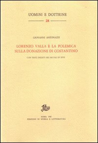 Lorenzo Valla e la polemica sulla donazione di Costantino - Librerie.coop