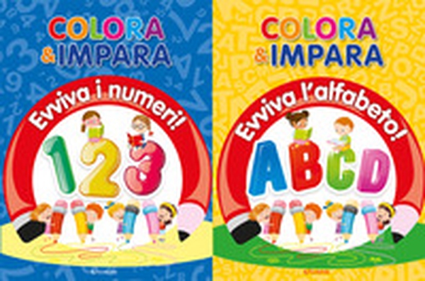 Colora e impara: Numeri-Alfabeto - Librerie.coop