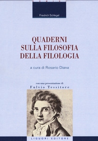Quaderni sulla filosofia della filologia - Librerie.coop
