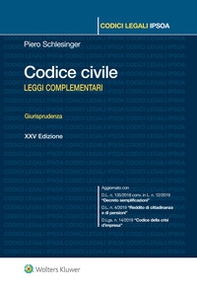 Codice civile. Leggi complementari. Giurisprudenza - Librerie.coop