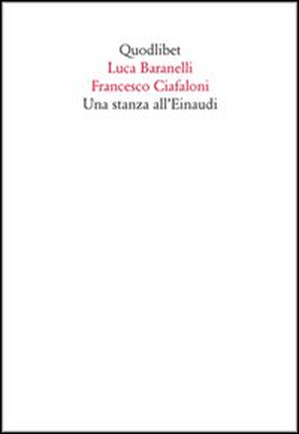 Una stanza all'Einaudi - Librerie.coop Una stanza all'Einaudi - Librerie.coop
