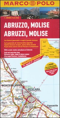 Abruzzo, Molise 1:200.000 - Librerie.coop Abruzzo, Molise 1:200.000 - Librerie.coop