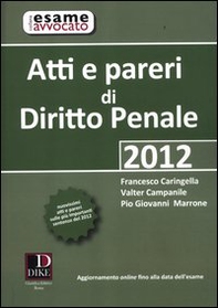 Atti e pareri di diritto penale - Librerie.coop