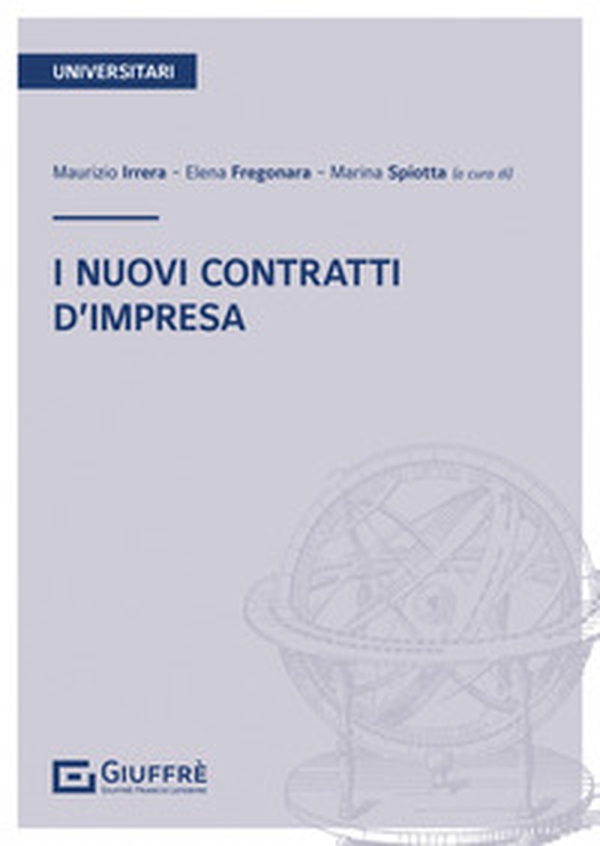 I nuovi contratti d'impresa - Librerie.coop I nuovi contratti d'impresa - Librerie.coop