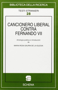 Cancionero liberal contra Fernando VII - Librerie.coop