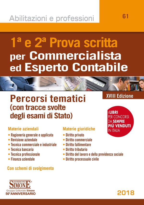 Prima e seconda Prova scritta per Commercialista ed Esperto Contabile - Librerie.coop Prima e seconda Prova scritta per Commercialista ed Esperto Contabile - Librerie.coop