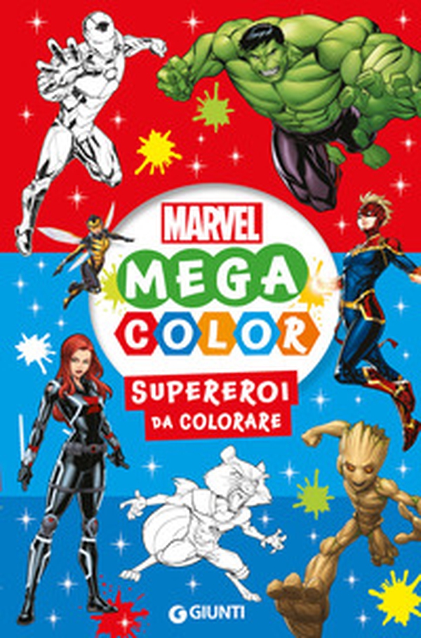 Mega color Marvel. Supereroi da colorare - Librerie.coop Mega color Marvel. Supereroi da colorare - Librerie.coop