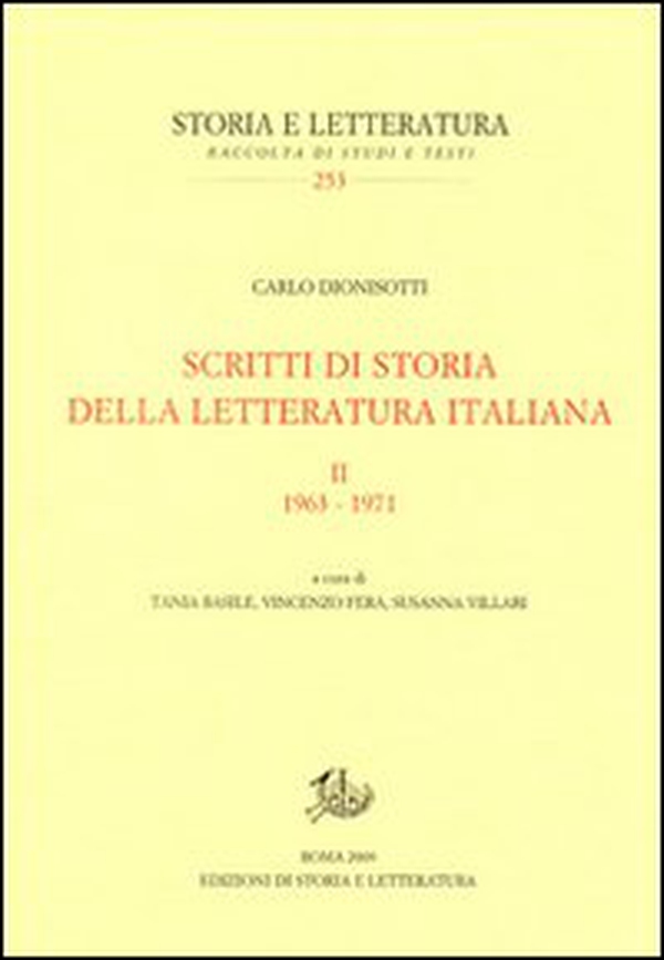 Scritti di storia della letteratura italiana - Vol. 2 - Librerie.coop Scritti di storia della letteratura italiana - Vol. 2 - Librerie.coop