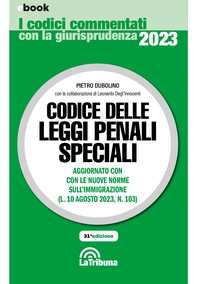 Codice delle leggi penali speciali - Librerie.coop