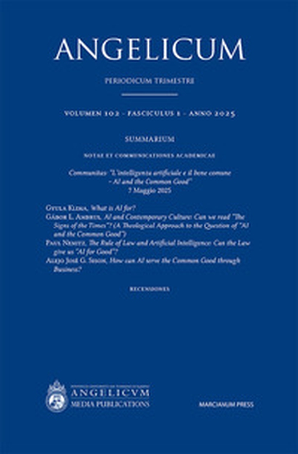 Angelicum - Vol. 1 - Librerie.coop