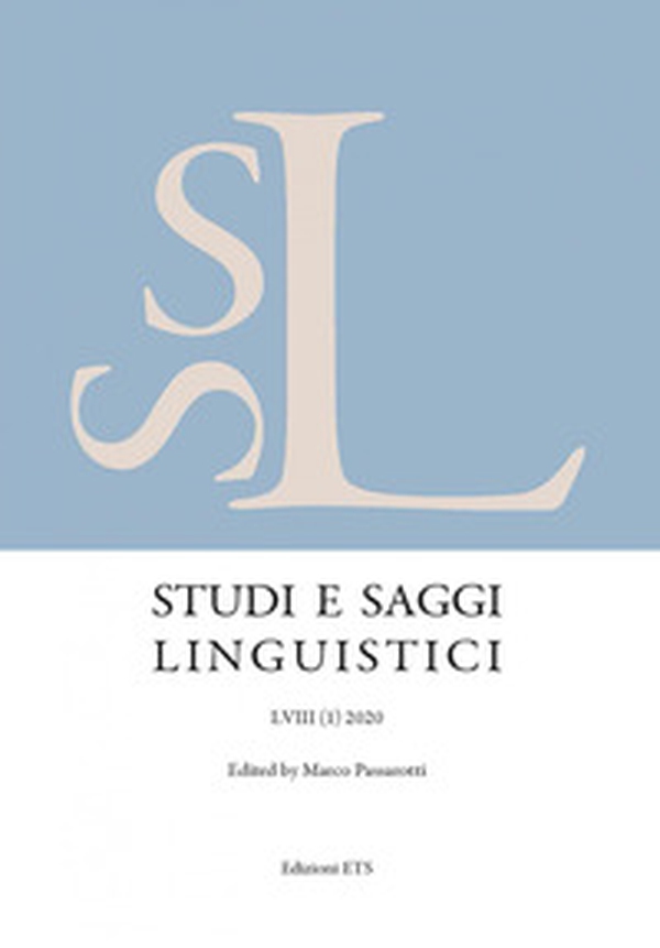 Studi e saggi linguistici - Vol. 1 - Librerie.coop Studi e saggi linguistici - Vol. 1 - Librerie.coop