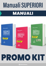 Kit 3 Manuali superiori: Civile-Penale-Amministrativo - Librerie.coop